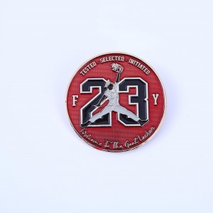 Wholesale Custom High Quality Metal Silver Gold Commemorative Challenge Coins