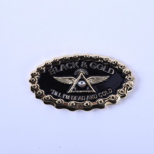 Commemorative Coin with Antique Gold Finish Custom Challenge Coin Souvenir Coin