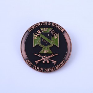 Wholesale Custom High Quality Metal Silver Gold Commemorative Challenge Coins