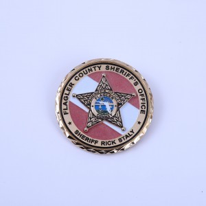 Wholesale personalized custom metal die casting double sided 3D antique gold plated masonic challenge coins