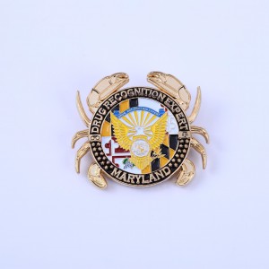 Wholesale personalized custom metal die casting double sided 3D antique gold plated masonic challenge coins