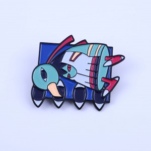 Wholesale Metal Cute Logo Anime Lapel Pin Badges Manufacturer Custom Soft Hard Enamel Pins