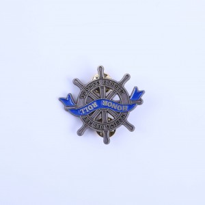 Metal badge custom color plating process of various metal materials