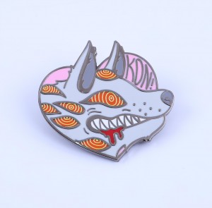 Manufacturer Custom Made Bulk Wholesale Metal Badge Lapel Pin Hard Enamel Logo Custom Cartoon Anime Enamel Pin